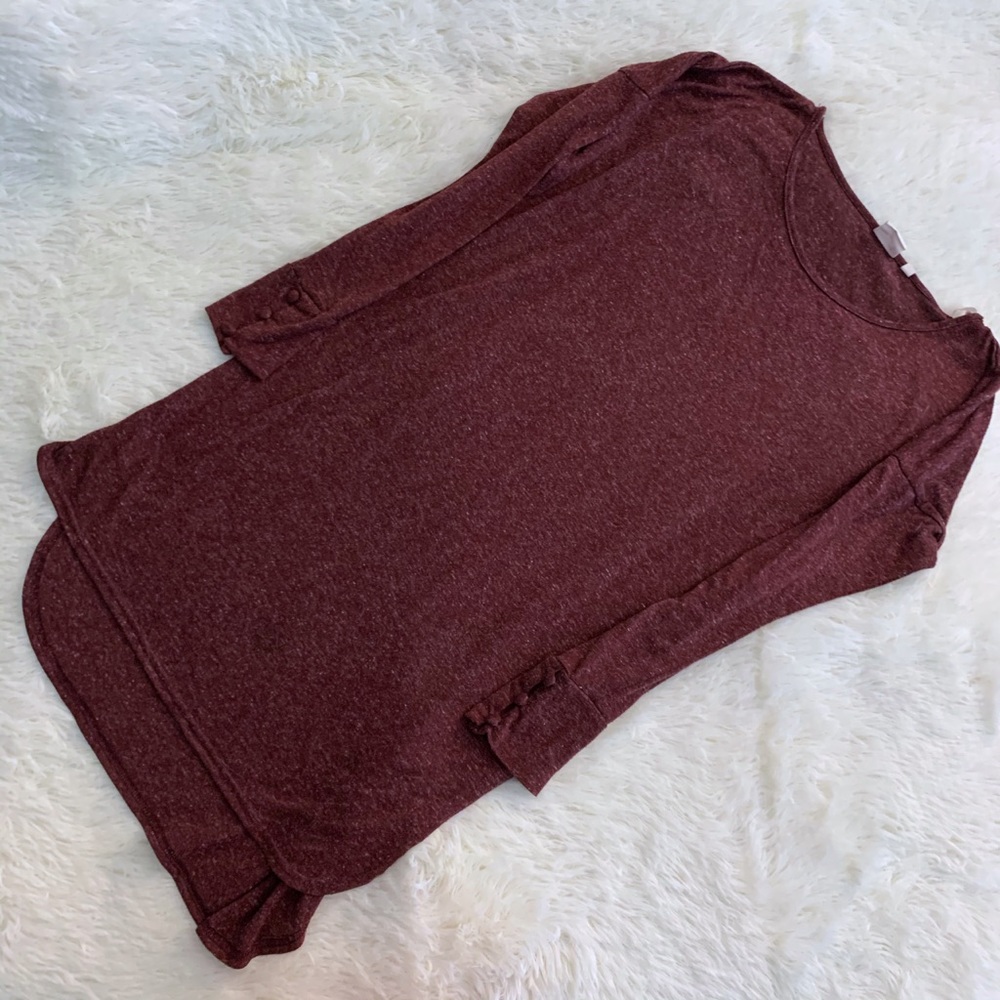 Long Sleeve Heather T-Shirt Dress